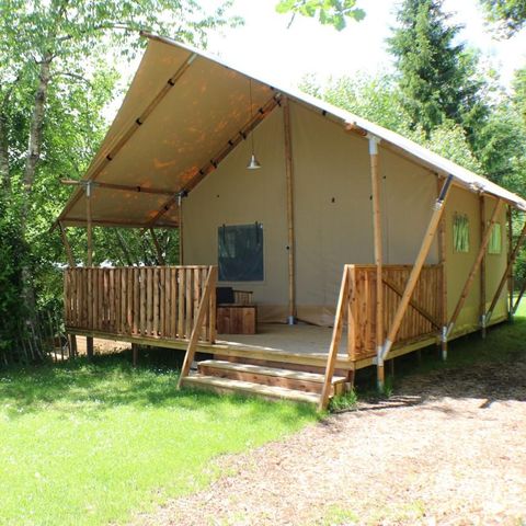 TENTE 4 personnes - LODGE SAFARI avec SPA