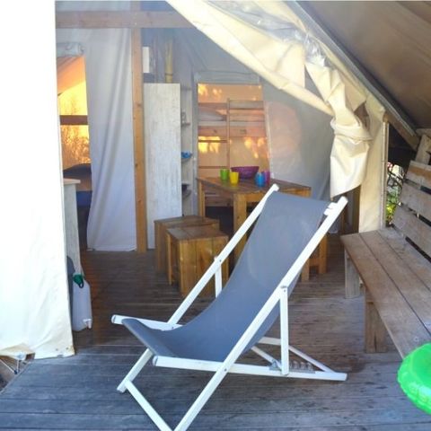 BUNGALOW TOILÉ 4 personnes - Bungalow Junior 2 chambres 17m² - sans sanitaires