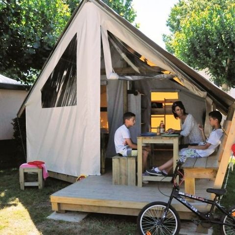 BUNGALOW TOILÉ 4 personnes - Bungalow Junior 2 chambres 17m² - sans sanitaires