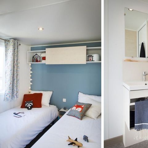 BUNGALOW 7 personnes - Evasion 2 chambres 28m²