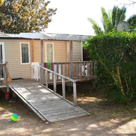 BUNGALOW 6 personnes - Evasion PMR 2 chambres 28m²