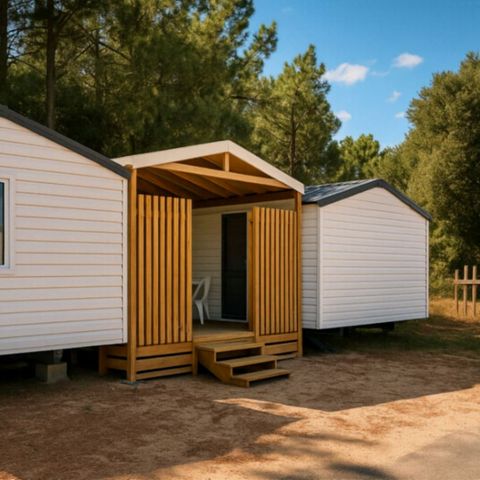 BUNGALOW 12 personnes - Mobil-home Tribu 12 personnes 6 chambres 2sdb 60m²