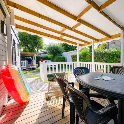 BUNGALOW 5 personnes - COTTAGE CONFORT 2 ch. 4/5 pers. - 30m2 - terrasse couverte