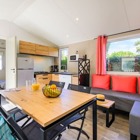BUNGALOW 4 personnes - SIGNATURE PRESTIGE 2 ch. 4 pers. - 34m2 - terrasse couverte