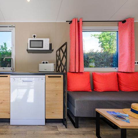 BUNGALOW 4 personnes - SIGNATURE PRESTIGE 2 ch. 4 pers. - 34m2 - terrasse couverte
