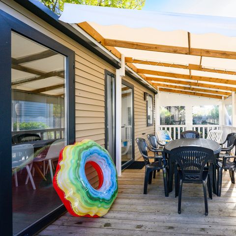 BUNGALOW 6 personnes - D/ SIGNATURE PRESTIGE 3 ch. 6 pers. - 36m2 - terrasse couverte