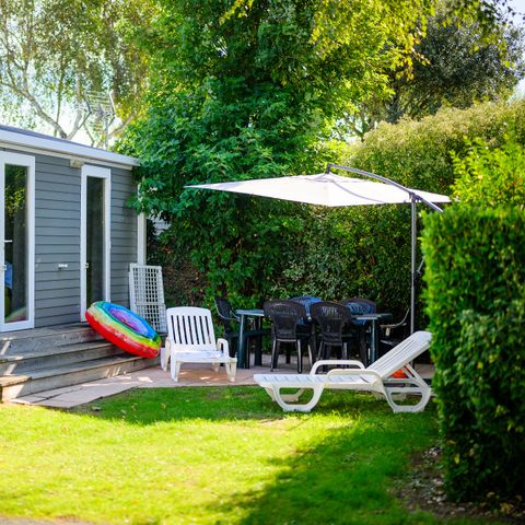 BUNGALOW 5 personnes - D/COTTAGE CONFORT 2 ch. 4/5 pers. - 30m2 - terrasse parasol