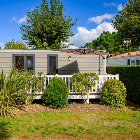 BUNGALOW 6 personnes - D/ COTTAGE CONFORT 3ch. 6 pers. - 35m2 - terasse parasol