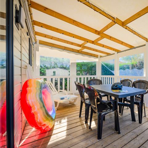 BUNGALOW 4 personnes - D/ SIGNATURE PRESTIGE 2 ch. 4 pers. - 34m2 - terrasse couverte