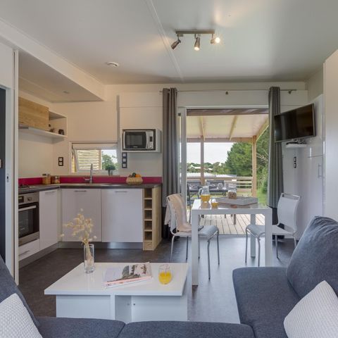 BUNGALOW 4 personnes - Cottage PREMIUM Climatisé 4 pers