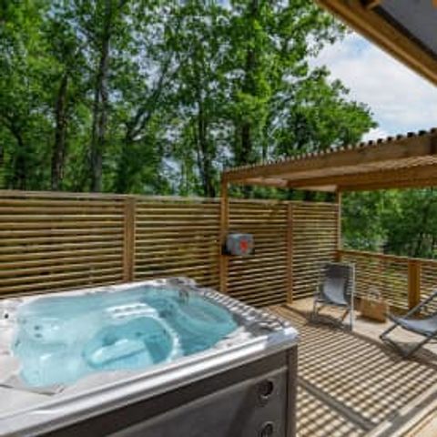 BUNGALOW 6 personnes - Cottage Dordogne 6p 3ch Premium Spa
