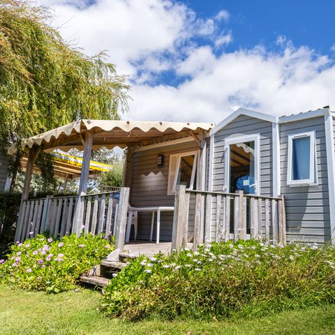 BUNGALOW 6 personnes - Classic XL | 2 Ch. | 4/6 Pers. | Terrasse surélevée