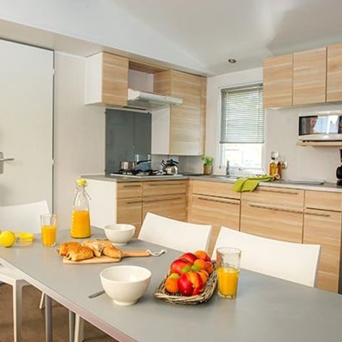 BUNGALOW 6 personnes - Classic XL | 2 Ch. | 4/6 Pers. | Terrasse surélevée | TV