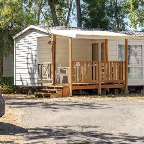 BUNGALOW 6 personnes - Classic | 2 Ch. | 4/6 Pers. | Terrasse Simple | 1 SDB | TV