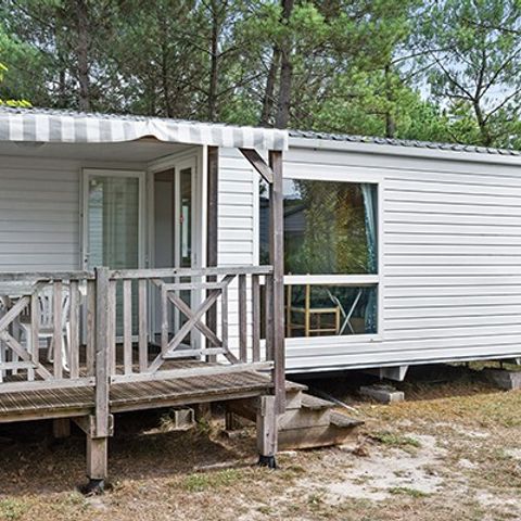 BUNGALOW 4 personnes - Mobil-home | Classic | 2 Ch. | 4 Pers. | Terrasse simple