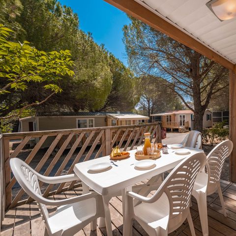 BUNGALOW 4 personnes - Mobil-home | Classic | 2 Ch. | 4 Pers. | Terrasse simple