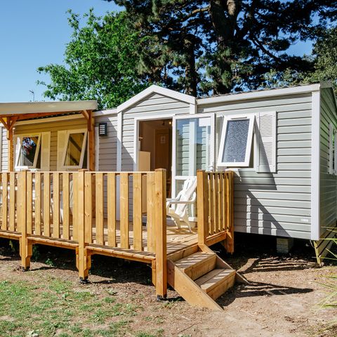 BUNGALOW 6 personnes - Mobil-home | Classic | 3 Ch. | 6 Pers. | Terrasse surélevée | TV