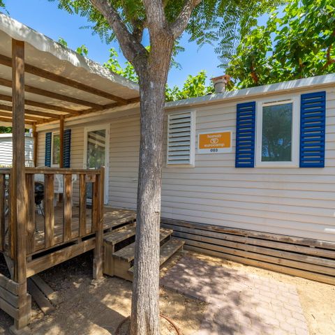 BUNGALOW 6 personnes - Mobil-home | Classic | 3 Ch. | 6 Pers. | Terrasse surélevée | TV