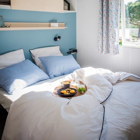 Mobilhome 5 personnes - Cottage Océan TV Wifi - 2 Chambres - 4/5 personnes