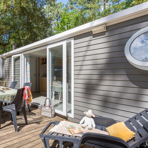 Mobilhome 6 personnes - Cottage Famille TV Wifi - 3 chambres - 6 personnes