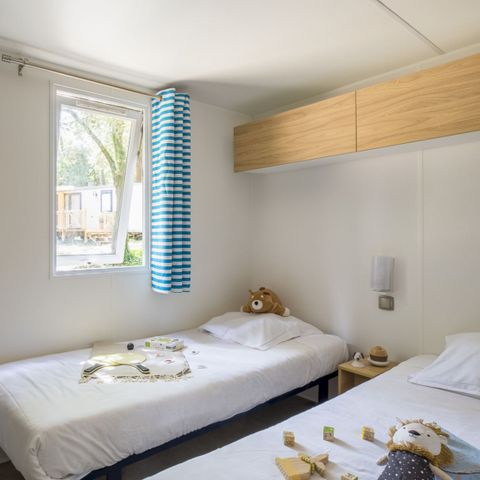 Mobilhome 4 personnes - Cottage Bora Bora - 2 chambres - 1 salle de bain ****
