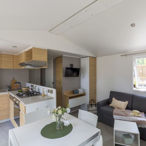 Mobilhome 6 personnes - Cottage Casablanca 6 pers 3 Ch 2 Sdb ****