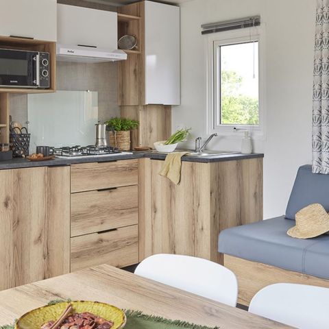 Mobilhome 8 personnes - Cottage Casablanca 8 pers 4 Ch 2 Sdb ****