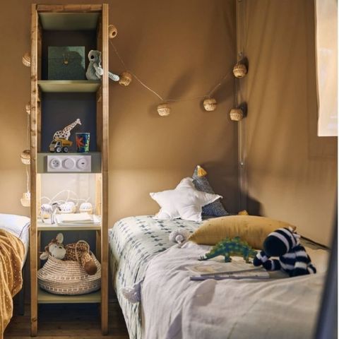 Tente 4 personnes - Tente Lodge 4 pers 2 Ch 1 Sdb ***