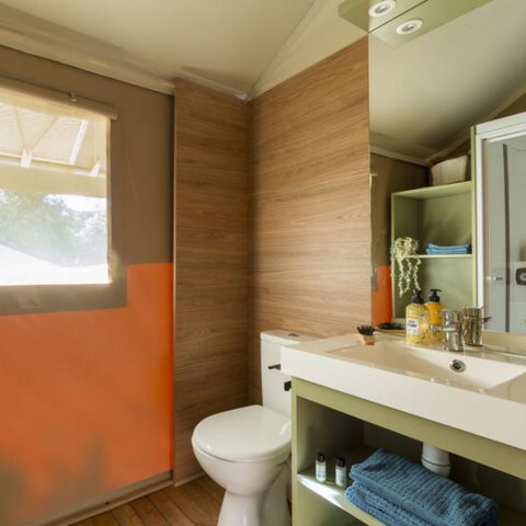 Tente 6 personnes - Tente Lodge 6 pers 3 Ch 1 Sdb ***