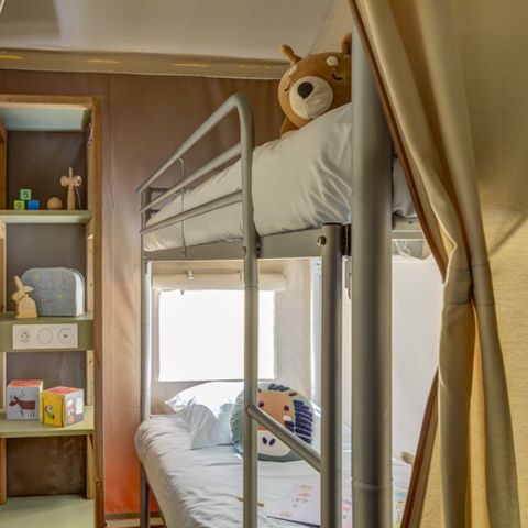 Tente 6 personnes - Tente Lodge 6 pers 3 Ch 1 Sdb ***