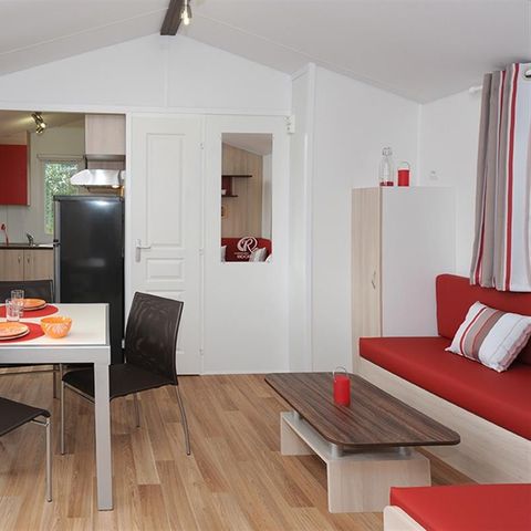 Mobilhome 4 personnes - Classique 2 Chambres terrasse couverte