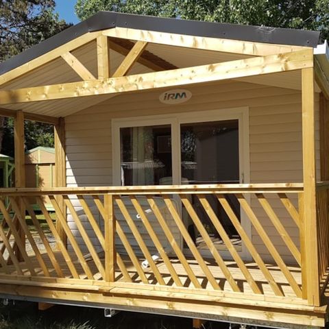 Mobilhome 4 personnes - Confort 2 Chambres Bay - Terrasse intégrée