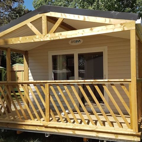 Mobilhome 4 personnes - Confort 2 Chambres Bay - Terrasse intégrée