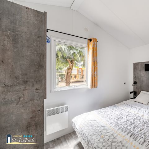 BUNGALOW 6 personnes - Mobil-home Premium 33m² (3 chambres) + Lave Vaisselle + Lit 160 + Terrasse semi-couverte 15m²