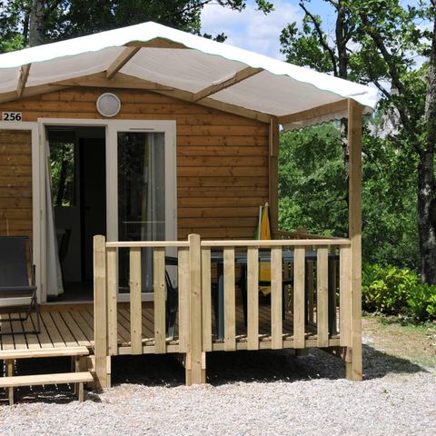 BUNGALOW 2 personnes - TERRASSE CLIM TV