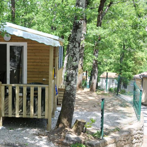 Mobilhome 2 personnes - TERRASSE CLIM TV