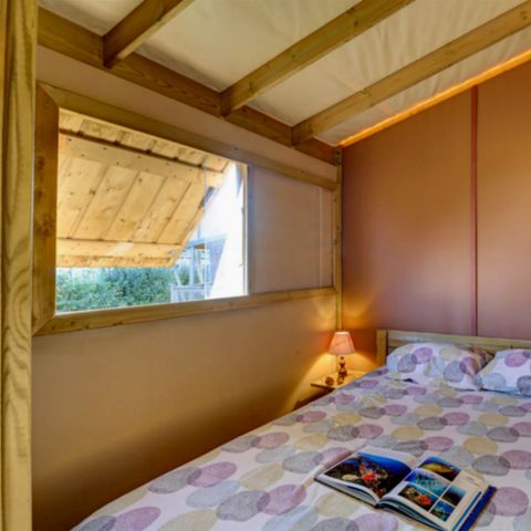 TENTE TOILE ET BOIS 4 personnes - LODGE PREMIUM SWEET