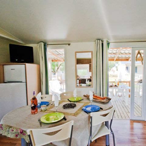 Mobilhome 6 personnes - COTTAGE CONFORT MEDITERRANEE