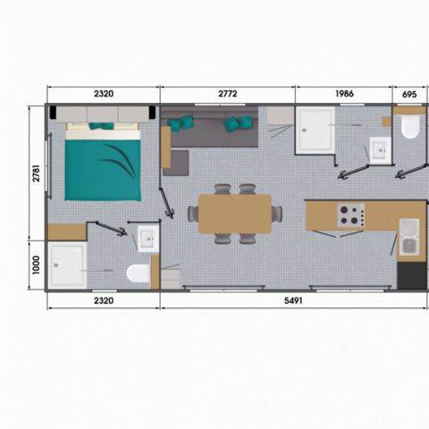 BUNGALOW 6 personnes - SUNELIA PRESTIGE ALIZES