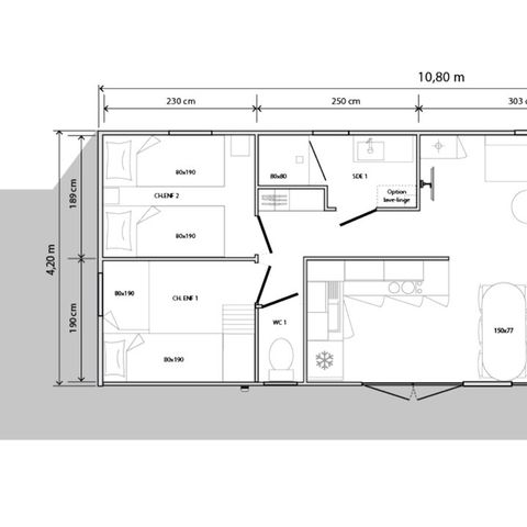 BUNGALOW 6 personnes - SUNELIA PRESTIGE ESPACE MER