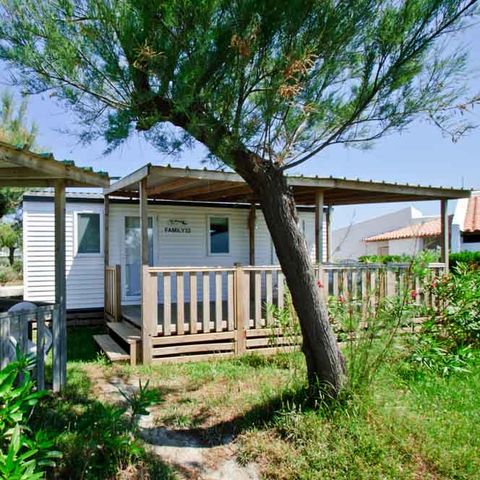 BUNGALOW 6 personnes - Cottage Confort "Camargue" 29m² 3ch 4/6 pers