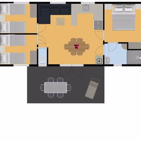 BUNGALOW 6 personnes - Acacia