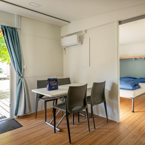 Mobilhome 6 personnes - Comfort | 2 Ch. | 4/6 Pers. | Terrasse surélevée | Clim.