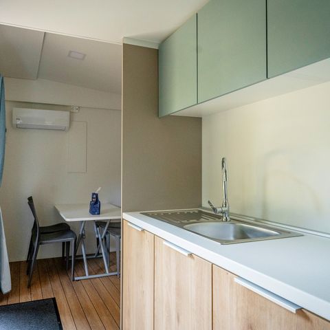 Mobilhome 6 personnes - Comfort | 3 Ch. | 6 Pers. | Terrasse surélevée | Clim.