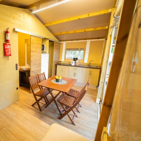 Tente en toile et en bois 5 personnes - Lodge Tent Deluxe