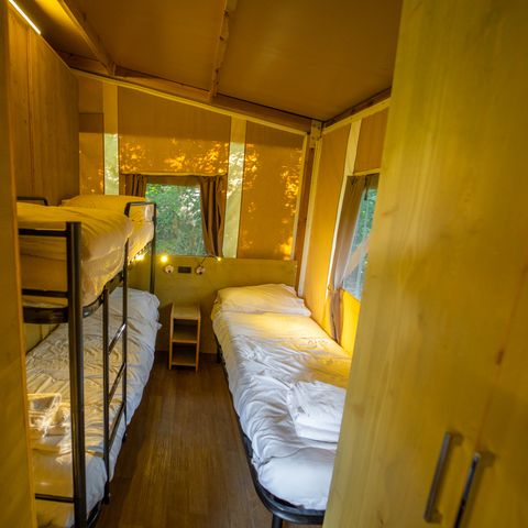 TENTE TOILE ET BOIS 5 personnes - Lodge Tent Deluxe
