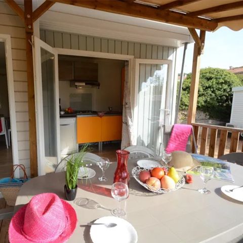 BUNGALOW 6 personnes - Mobil home Six-Fours - 34 m² - 3 Chambres