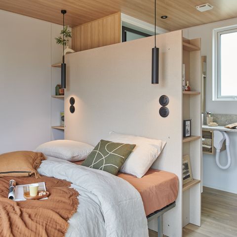 BUNGALOW 2 personnes - Sunêlia Luxe TAOS S2 2 pers. 1 ch. 1 sdb. avec ou sans jacuzzi privatif