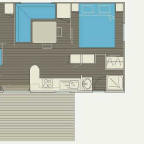 BUNGALOW 5 personnes - MH3 ZEN 32 m²