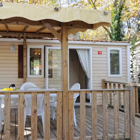 BUNGALOW 4 personnes - Classic | 2 Ch. | 4 Pers. | Terrasse surélevée | Clim.
